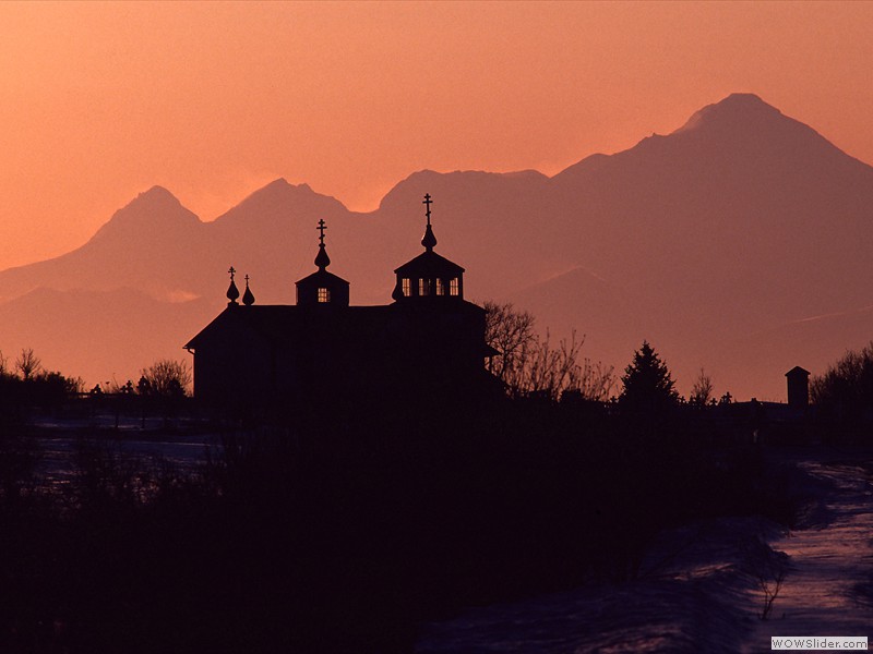 Russian Church Ninilchik, Alaska